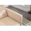 Chaise d'appoint avec accoudoirs et dossier réglables-91933815