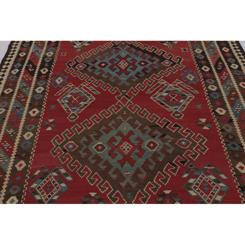 Kilim & Flatweave One-of-a-Kind 6'4X10'10 Area Rug