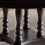 Table ronde française élégante en bois massif-953289243