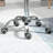 Wilkes-Barre Adjustable Height Lab Stool with Wheels
