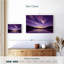 «Purple Night Sky» sur impression sur toile-647386790