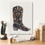  «Western Cowgirl Boot 3» par Courtney Prahl, art mural sur toile, 18 po x 26 po-1473670164