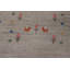 Tapis tribal gris Gabbeh 12
