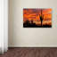 Alexan «Saguaros Amazing Sunset 5», reproduction de photo sur toile tendue-24036874