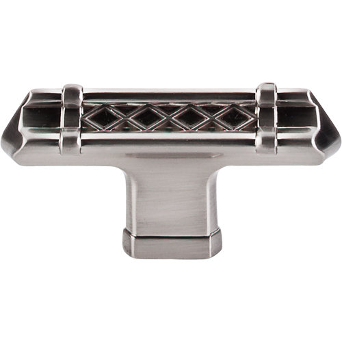Tower Bridge 2 5/8" Length Bar Knob, Brushed Satin Nickel