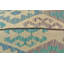 Repose-pieds rembourré fabriqué à la main Southwestern Kilim