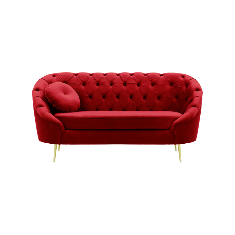 Mansfield Sofa, Red, 2