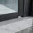 34-36 In. W X 72 In. H Frameless Pivot Shower Door With Clear Glass And Reversible Installation, Shower Door