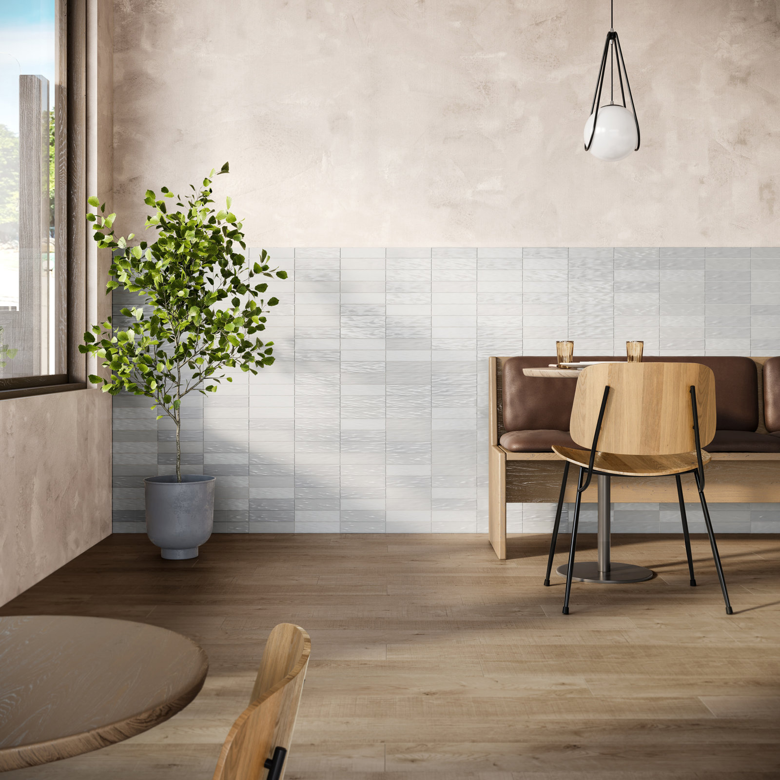 Southampton Ceramic Satin Subway Wall Tile (5.38 Sq. Ft. / Case), Blue