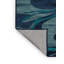 Tapis abstrait gris lavable à la machine-514784005