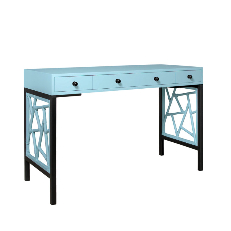 Bureau d'écriture Tiffany, Bleu piscine