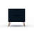 Rockefeller 20" Mid-Century Modern 2-Drawer Nightstand in Midnight Blue-1020609015