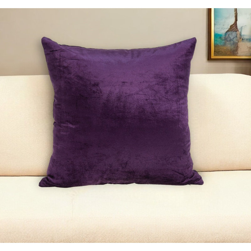  22" X 7" X 22" Transitional Sea Foam Solid Pillow Cover With Poly Insert, 20" x 20", Green, Poly