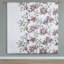 Drap en microfibre mauve à motif d'édredon et taie d'oreiller à motif floral
