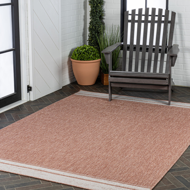 Tapis intérieur / extérieur Alda, Rectangle 7 pi 10 po x 10 pi