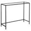 Sydney 100cm Glass Top Console Table-1983230080