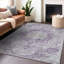 Tapis mauve intérieur / extérieur lavable à la machine Claudian ACN1238-103712643