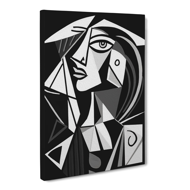 Pablo Picasso Line No.2 - Single Picture Frame Print, 76cm H x 50cm W x 3cm D