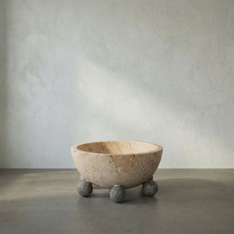Bala Handmade Marble Decorative Bowl