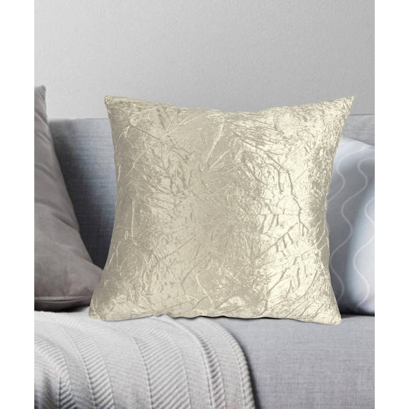 Housse de coussin carré et insert, Beige