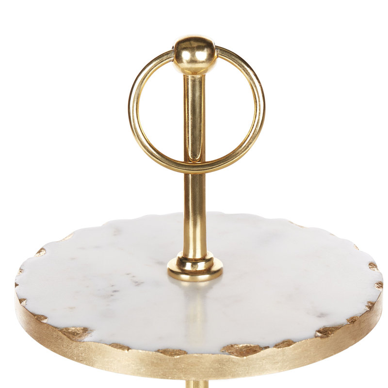 Barbot Marble Tiered Stand