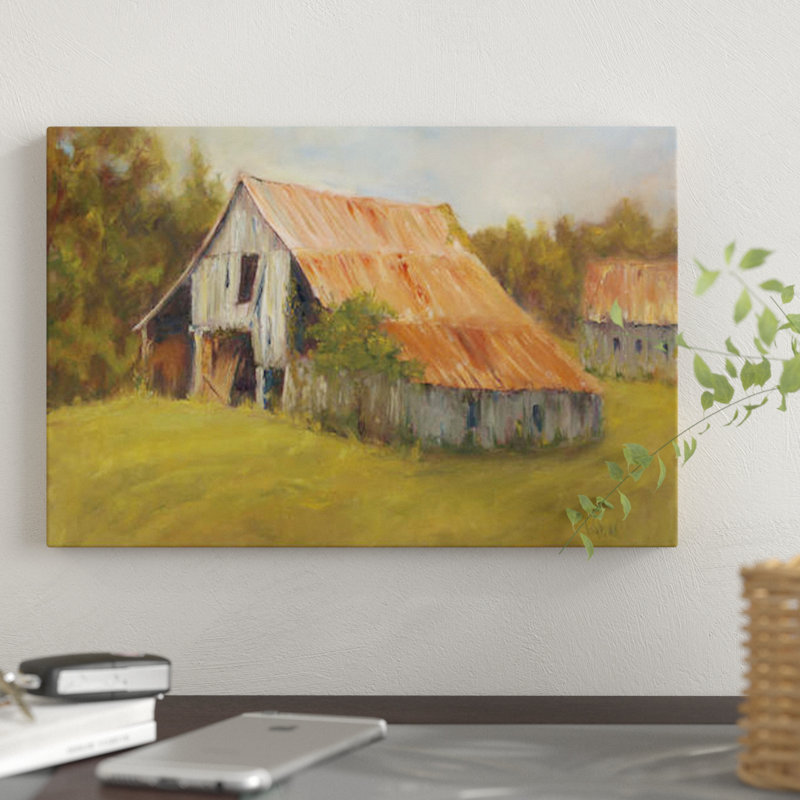 Toit en fer-blanc, H 18 po x l 26 po x P 1,5 po, Toile tendue