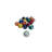 RACK Cosmic 2.25 inch Billiard Ball Set
