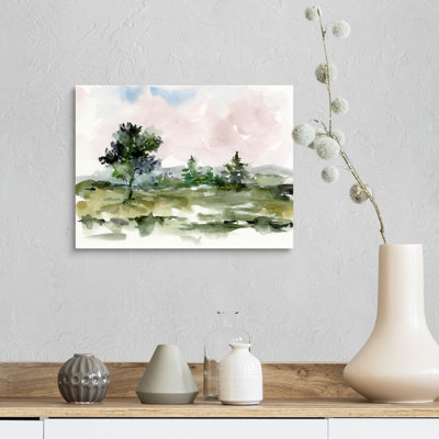 " Mauve Sunset I " by Ethan Harper Painting Print