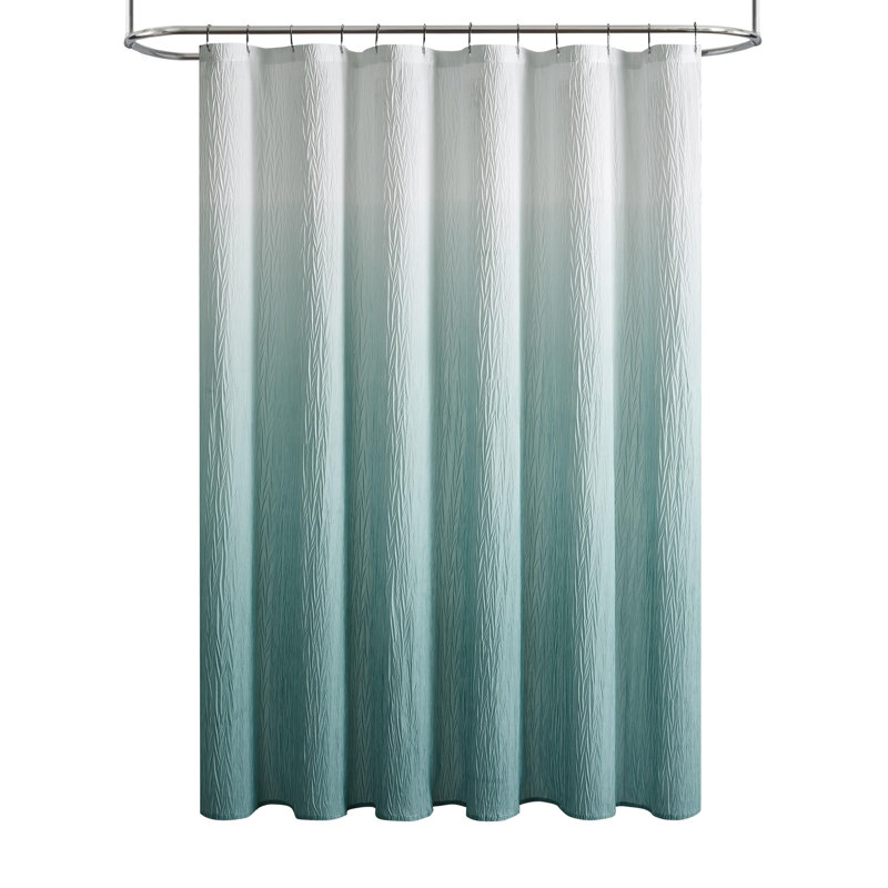 Crushed Ombre 14-Piece Shower Curtain Bath Set