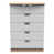 Grey Matt/Bardolino Oak selected