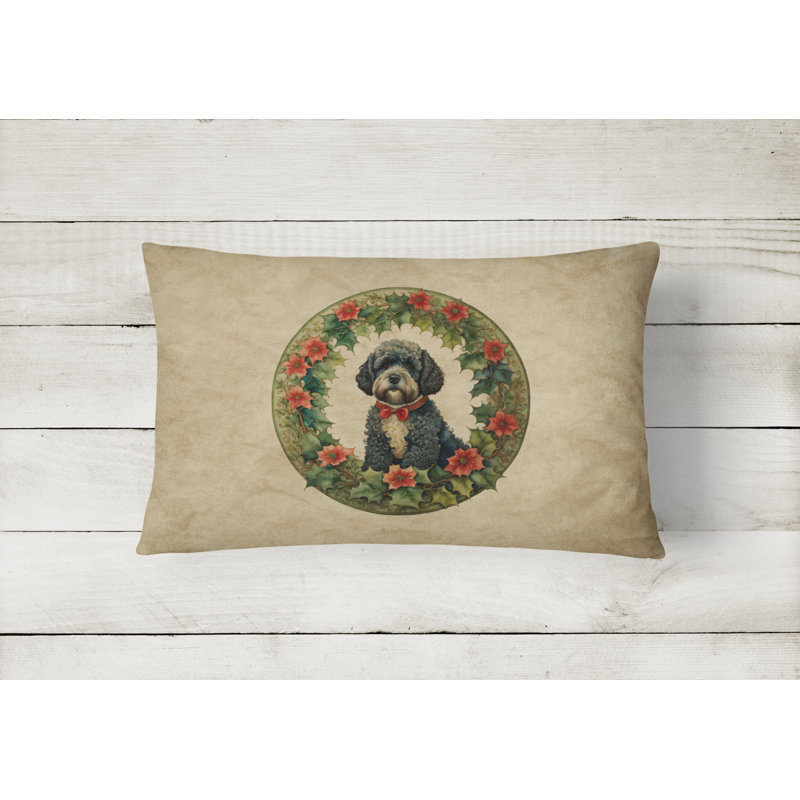 Coussin Christmas, 12 po x 16 po, Rectangulaire
