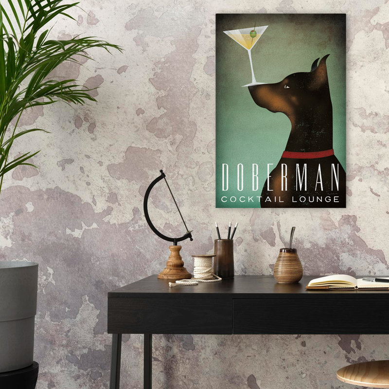 Doberman Martini, H 24 po x l 16 po