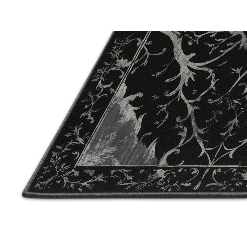 Silver Thorn Rug, Rectangle 3' x 5'