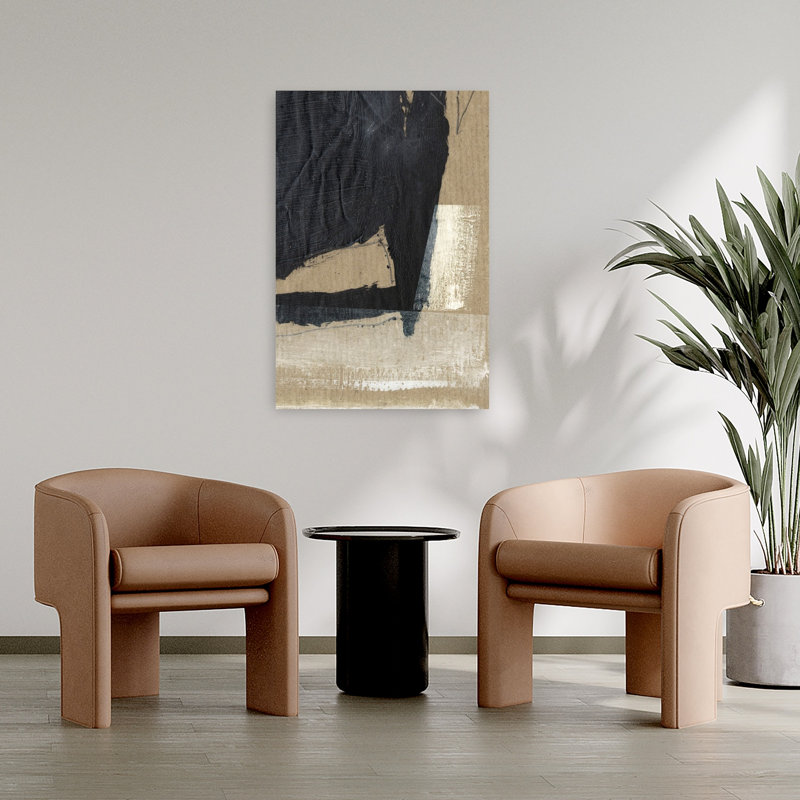 Art contemporain contemporain abstrait, H 36 po x l 24 po