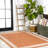 Cityside Classic Diamond Border Orange/Cream Indoor/Outdoor Rug-69807092