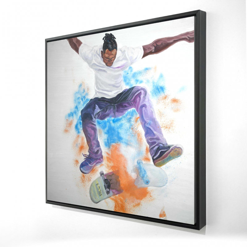 Sur toile encadrée Skater | Sports & Games Decor de chambre États-Unis