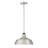 Jeb 1 - Light Single Dome Pendant in Polished Nickel-1325511437