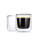 NERO Insulated Glasses 6oz - hot or coldCoffe Mug Set