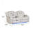One-Touch Power Reclining Sofa With Adjustable Headrests, Ambient LED Lighting, And Integrated Cup Holders For Ultimate Comfort, Recliner-763250282