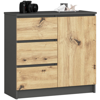 Gelincik 3 -Drawer Console