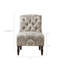 Chaise sans accoudoirs capitonnée pour le salon