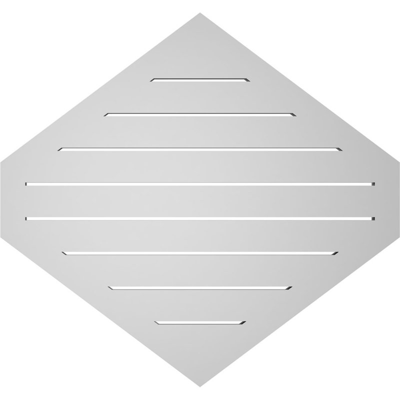 Pente verticale verticale en uréthane 9 pi, H 1,5 po x l 32 po x L 30 po
