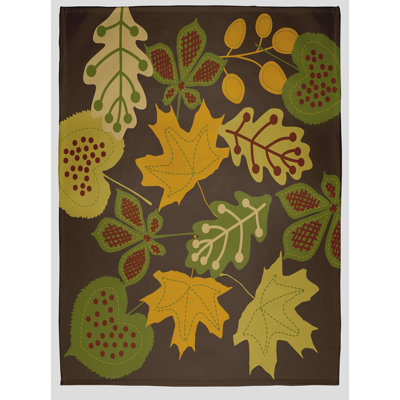 Jeté d'automne Fall Leaves