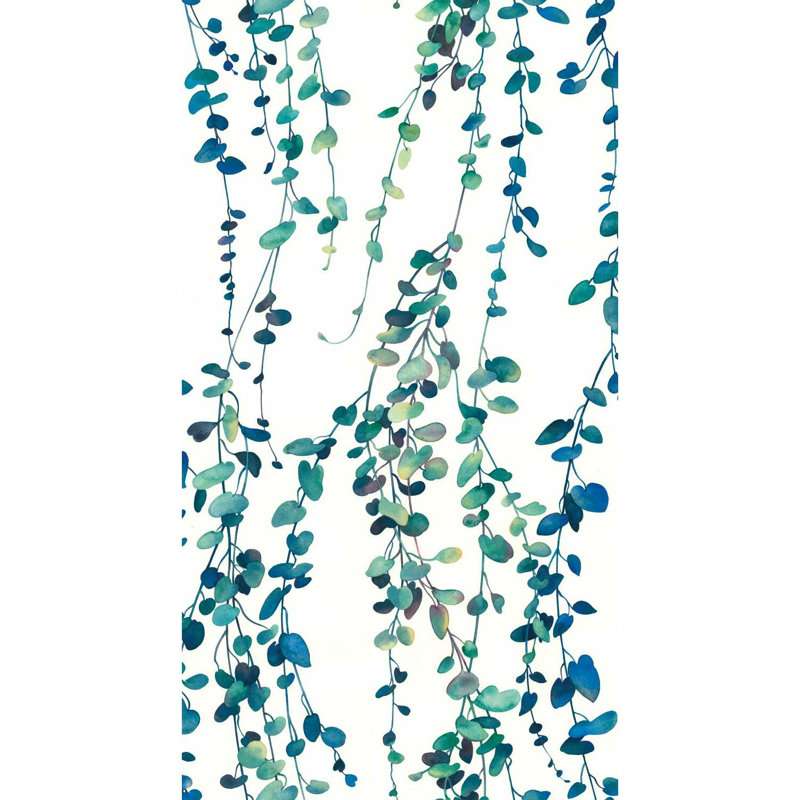 Rouleau de papier peint adhésif Coto, Bleu