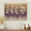 Wildflower Pure Cream Bloom II - Décoration murale en bois de fleurs sauvages - sur bois de pin naturel-2145075095