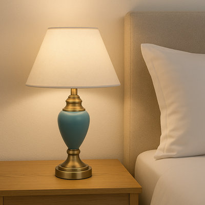 Ehrenfeld 43Cm Classic Antique Touch Bedside Table Lamp