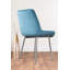 Scottsmoor Modern Halo Seat Round Dining Table Set - 6 Luxury Velvet Mid-Century Upholstered Chairs-68017895-55037845