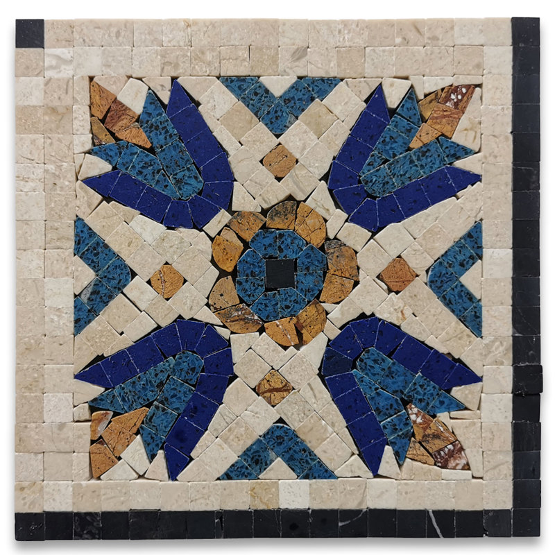 7" x 7" Marble Mosaic Sheet Wall Floor Use Tile