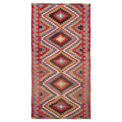 Sivas Red Kilim 5'5" x 10'6"