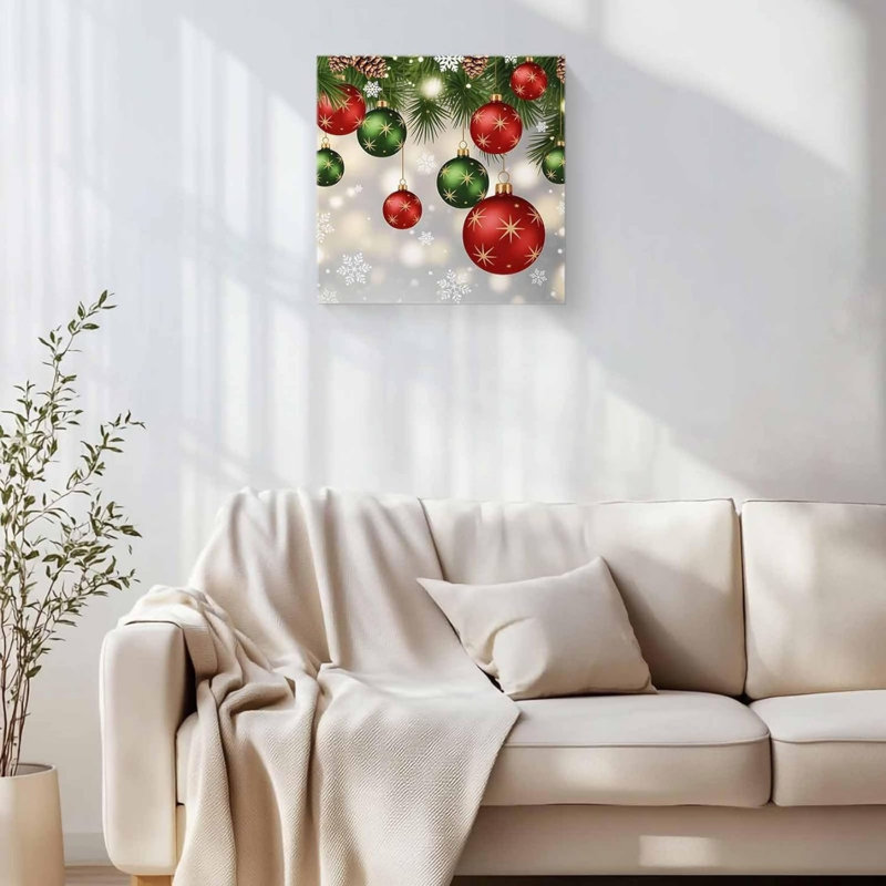 Art mural sur toile 16 "x 16"
